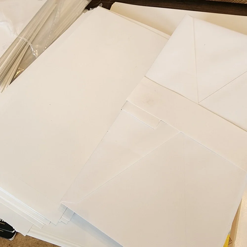 Lot of Various Photo Paper Photo Cards‎ Envelopes Glossy HP Hammermill Post It